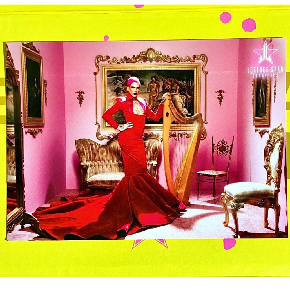 Jeffree Star Cosmetics Velour Liquid Lipstick Makeup Promotional Post Card NEW